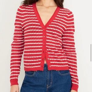 SoSoft Lite Pointelle Cardigan Sweater